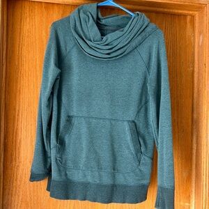 L.L. Bean Teal Cowl Neck Sweater women’s medium